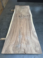 Suar boomstam tafelblad A10 100 x 300cm , unieke en massieve tafelblad