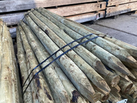 Naaldhout geimpregneerd kop 9 300cm