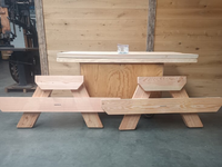 6CM Douglas Picknick tafel bouwpakket 250cm