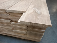 19x155MM eiken half rabat 300cm dakbeschot