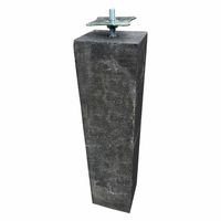 15x15CM Betonpoer M16  60 cm lengte