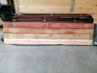 60x250CM Combi vuren- en hardhouten beschoeiingsschot
