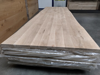 95x350CM 40mm eiken Boomstam tafel