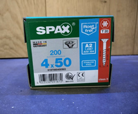4x50MM Spax RVS