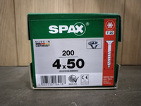 4x50MM Spax gegalvaniseerd