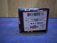 m8x180MM gegalvaniseerd 25ST